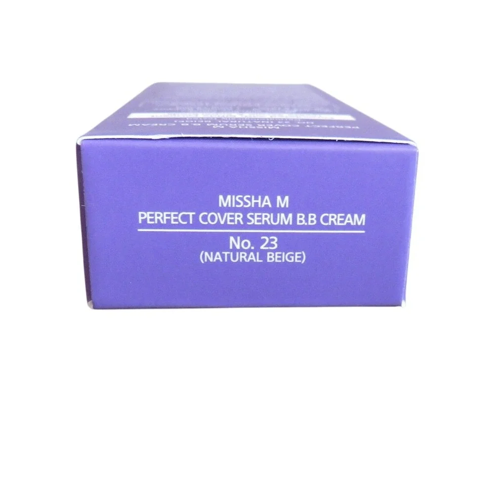 Missha‎ M Perfect Cover Serum BB Cream No 23 Natural Beige 35ml K-Beauty New